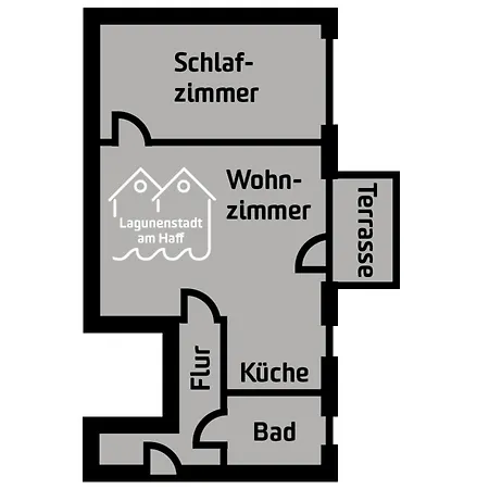 Apartmán Lagunenstadt Am Haff 47 - Kehr Wieder! *